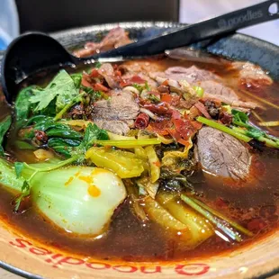 Sichuan Beef Noodle Soup