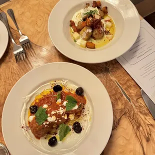 MOROCCAN SPICED LAMB MEATBALLS &amp; PUMPKIN DUMPLINGS