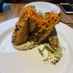 Duck Confit Spring Rolls