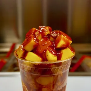  dessert in a plastic cup