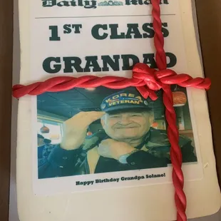 90th Birthday Cake