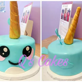 Narwhal cake
