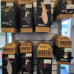 Kneed insoles for great support