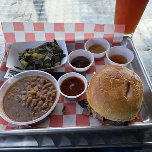 Bbq brisket sandwich!