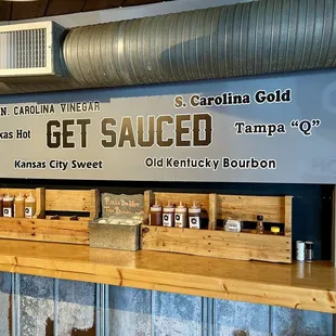 Sauce bar