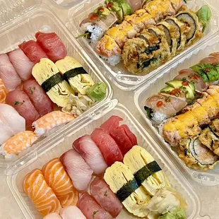 2 orders of Hokkaido Sushi Set