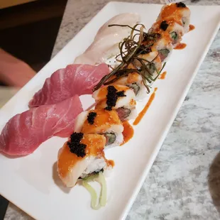 Toro, Ono, and not sure what his roll waS, but he liked it!