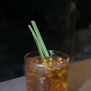 Lemongrass old fashion