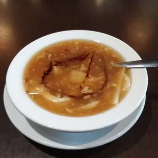 Their Hot And Sour Soup Is Delicious!  Only About $3.00 / bowl.