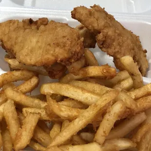 Piping hot Chicken tenders