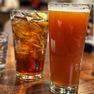 WORLD'S BEST EVER SWEET TEA (and a signature ale, which was also good)