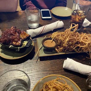 Smoked and Grilled Pork Belly