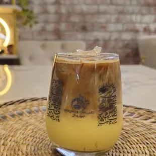 Ice Saffron Latte