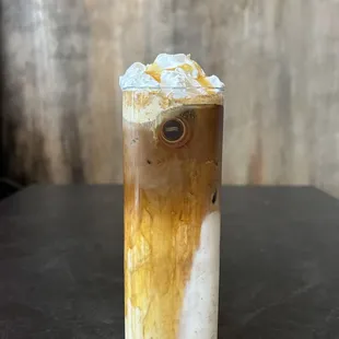 Iced Yemeni latte