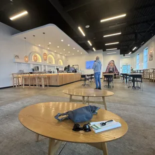 huge seating area