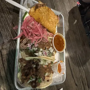 tacos, food