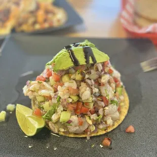 Fish Ceviche with Callos