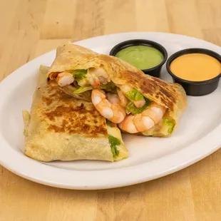 Mix Marlin Shrimp Burrito