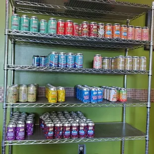 Their wide variety of sodas,  made in house