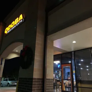 Qdoba Mexican restaurant. With horrible nasty employees