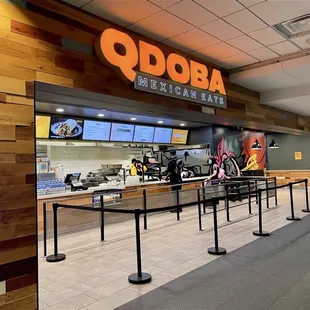 the inside of a restaurant