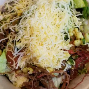 Pulled Brisket Salad Bowl