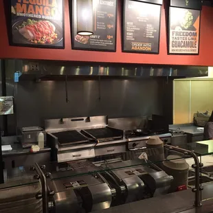 Order/prep area