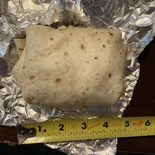 Vegetarian burrito