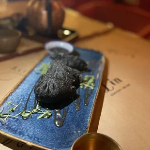 Sea cucumber dumpling