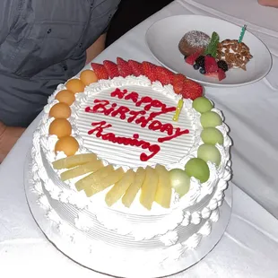 Large Chinese Birthday Cake