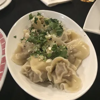 Firecracker Pork Wontons
