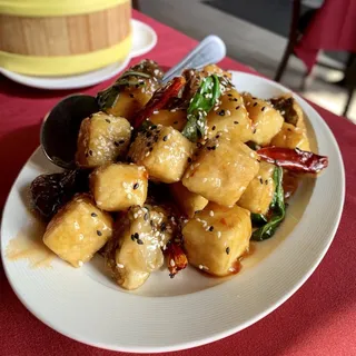 Basil Shitakes n Tofu