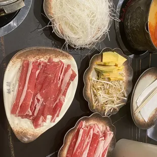 33123 variety of meat and rice noodles, service was Fantastic, we were in the side room &amp; had a lot of privacy &amp; chowdowned!