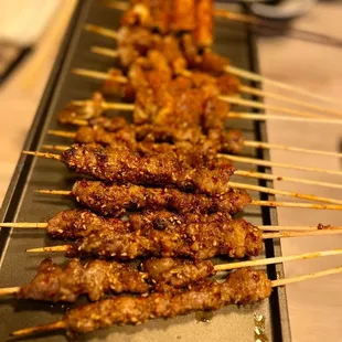 skewers of meat