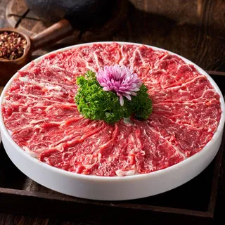 Freshly Cut Sliced Short Ribs