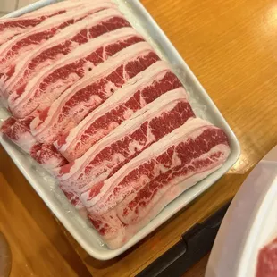 ribs, food
