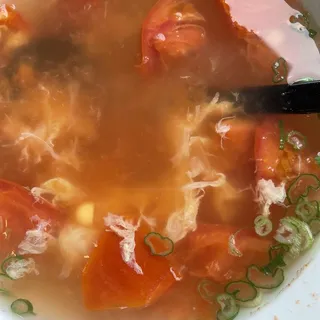 Tomato Egg Drop Soup