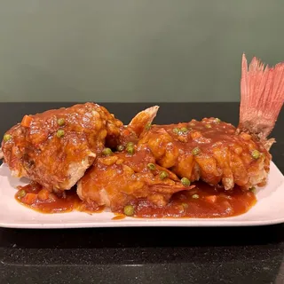 Sweet & Sour Deep Fired Squirrel Fish