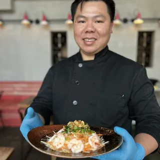 Green Papaya Salad with Tofu