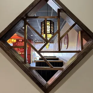 Window from washrooms