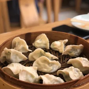 Lamb &amp; Dill steamed dumplings