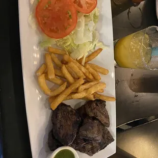 Steak dish with a great sauce.