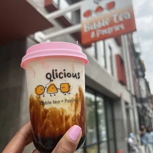 Brown Sugar Milk/Milk Tea