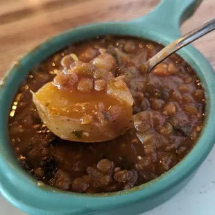 Lentil soup