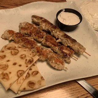 3 Chicken Skewers