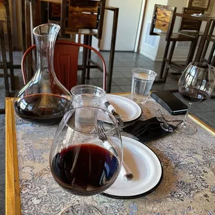 Bottle of wine forgot what we got but it&apos;s delicious