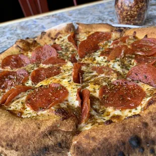 Pepperoni pizza! The second time.