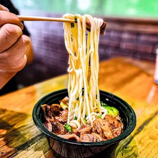 Beef noodle soup