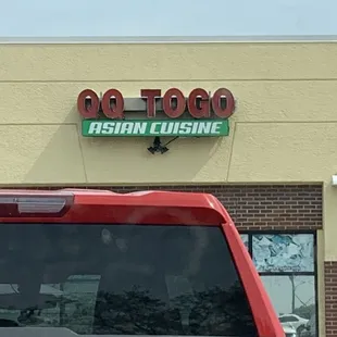 outside
