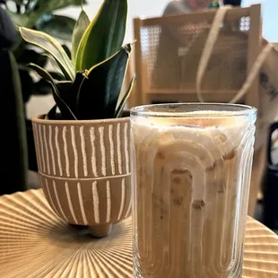 Crème brûlée latte